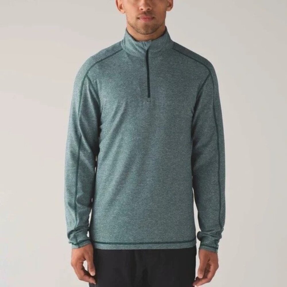 Lululemon Surge Warm 1/2 Zip Men's Long Sleeve Shirt